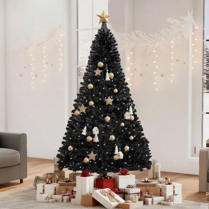 Cosycombe Black Spruce Artificial Christmas Tree, 7.5ft Unlit