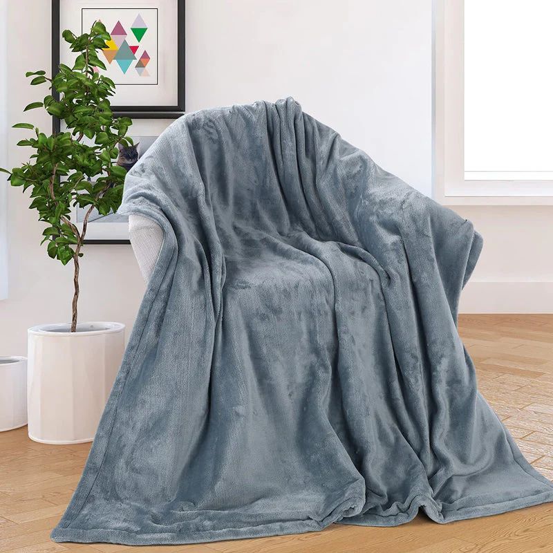 Cosycombe™ Washable USB Heated Flannel Blanket, Double-Sided