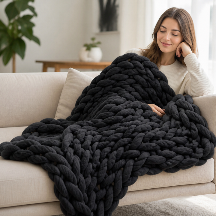 Cosycombe™ Breathable Temperature-Regulating Weighted Blanket, Washable