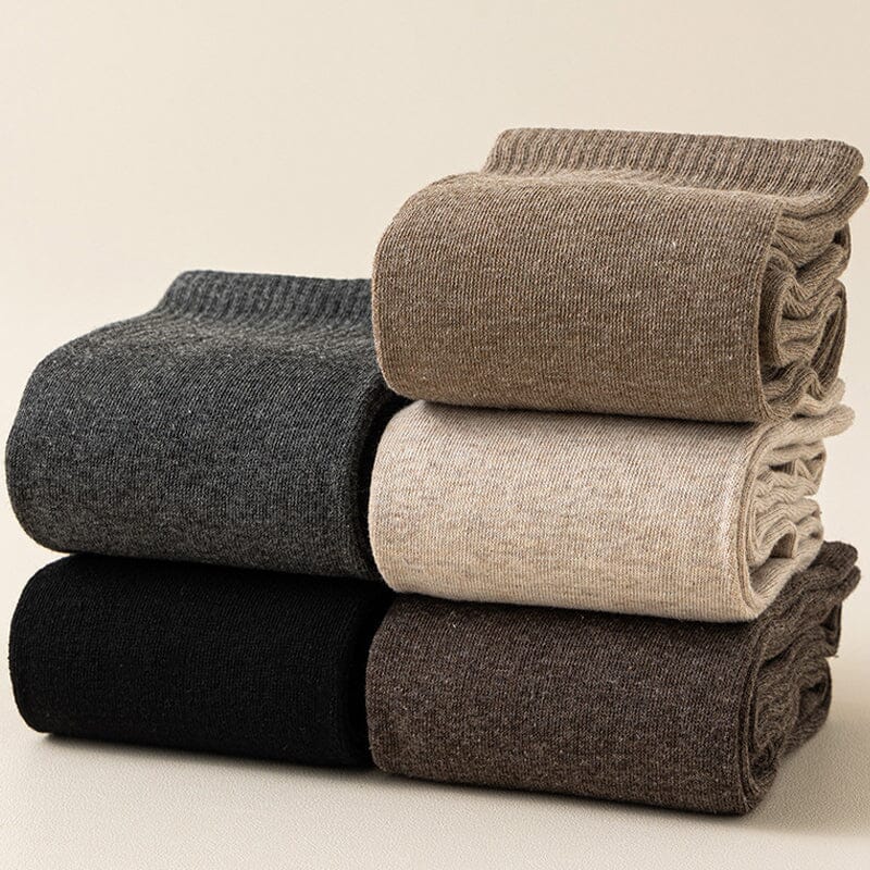 Cosycombe™ Thick Cotton Knee-High Socks for Warm, Breathable Comfort