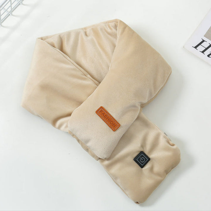 Cosycombe™ USB Heated Velvet Scarf with 3 Heat Levels up to 52°C