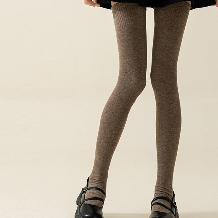 Cosycombe™ Thick Cotton Knee-High Socks for Warm, Breathable Comfort