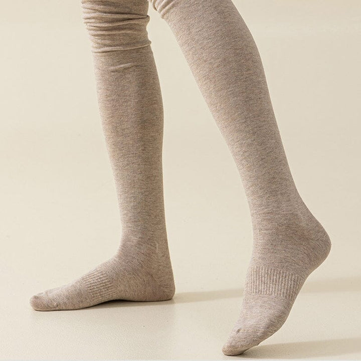Cosycombe™ Thick Cotton Knee-High Socks for Warm, Breathable Comfort