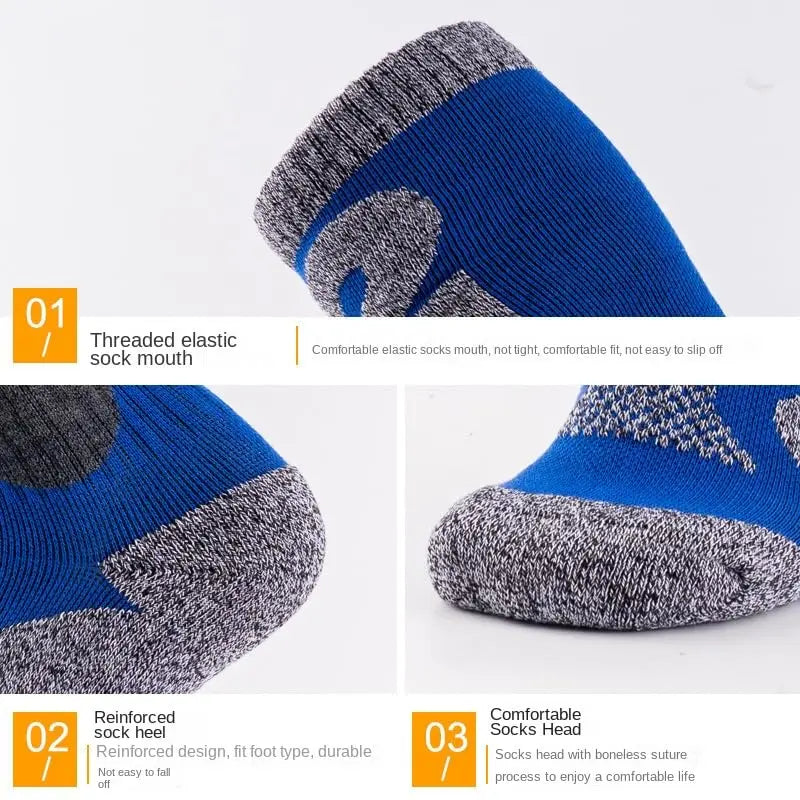 Cosycombe™ Merino Wool Blend Ski Socks with Cushioned Warmth