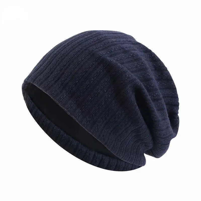 Cosycombe™ Wheat Pattern Cotton Beanie with Soft Double Layer