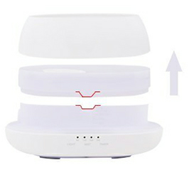 500ml Ultrasonic Aroma Diffuser With Remote And Colour LED Light