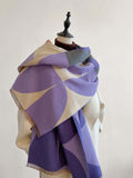 Cosycombe™ Reversible Winter Scarf for Women – Two Looks in One Soft Wrap