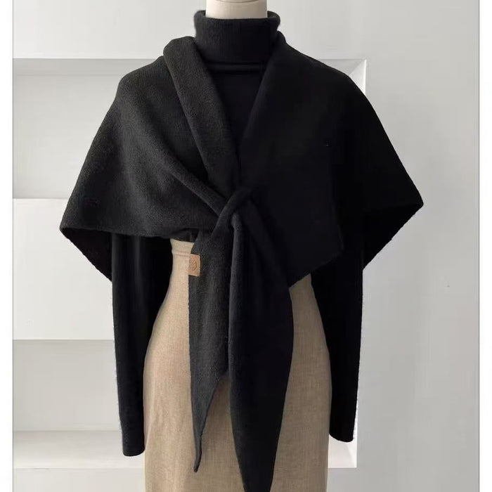 Cosycombe Soft Wool Triangle Shawl in 8 Colours