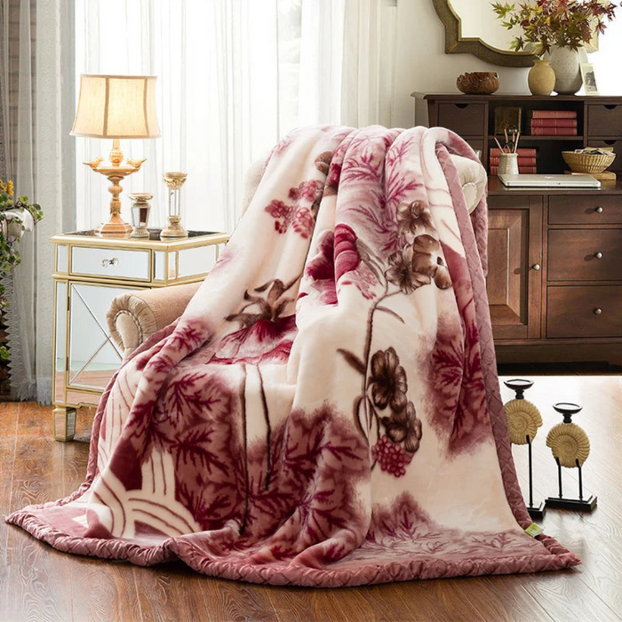 Cosycombe™ Fluffy Double-Layer Quilted Weighted Blanket for the Bedroom