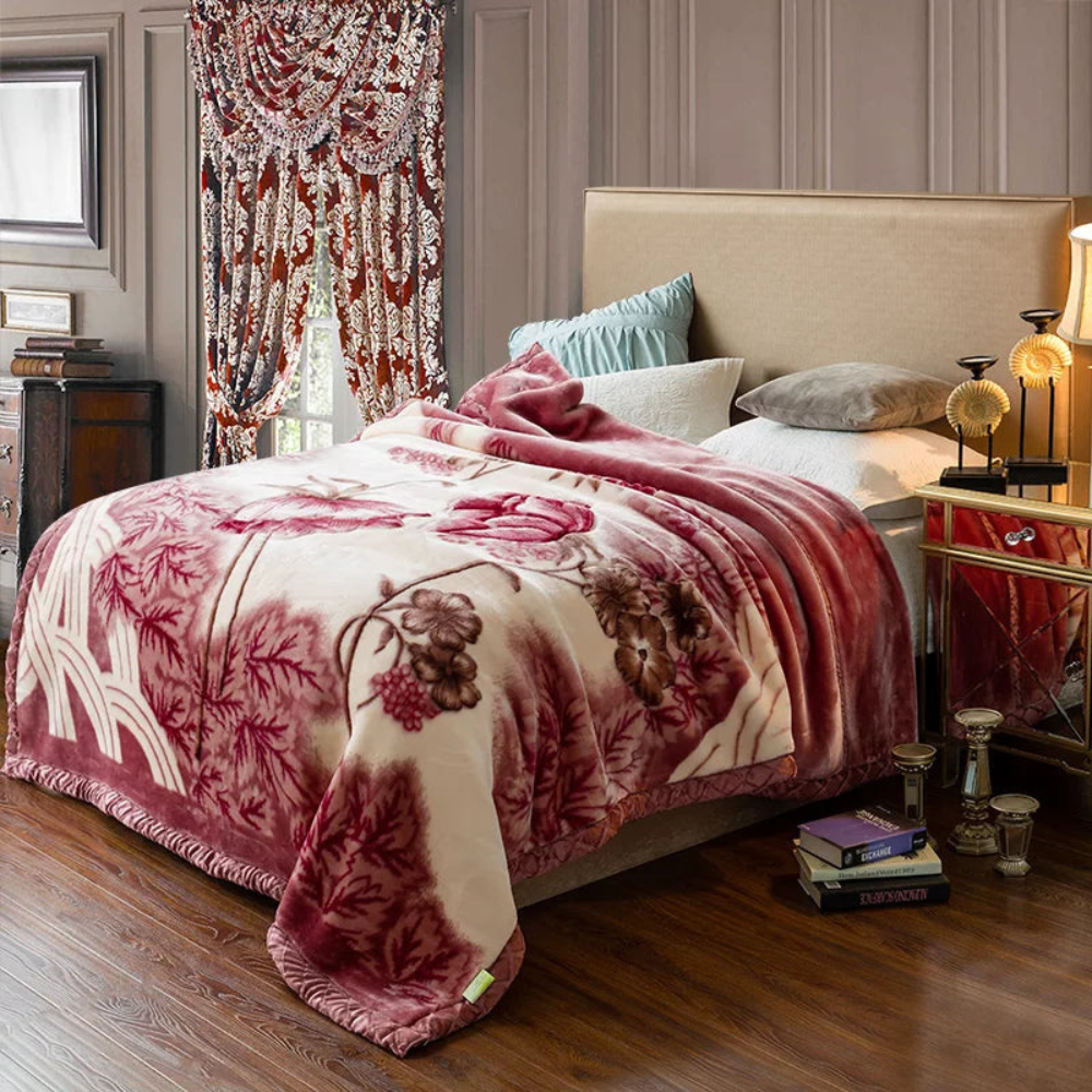 Cosycombe™ Fluffy Double-Layer Quilted Weighted Blanket for the Bedroom