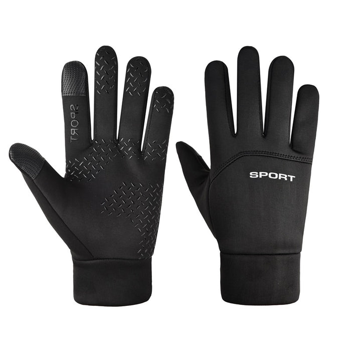 Cosycombe Velvet Lined Sports Gloves, Full or Open Finger