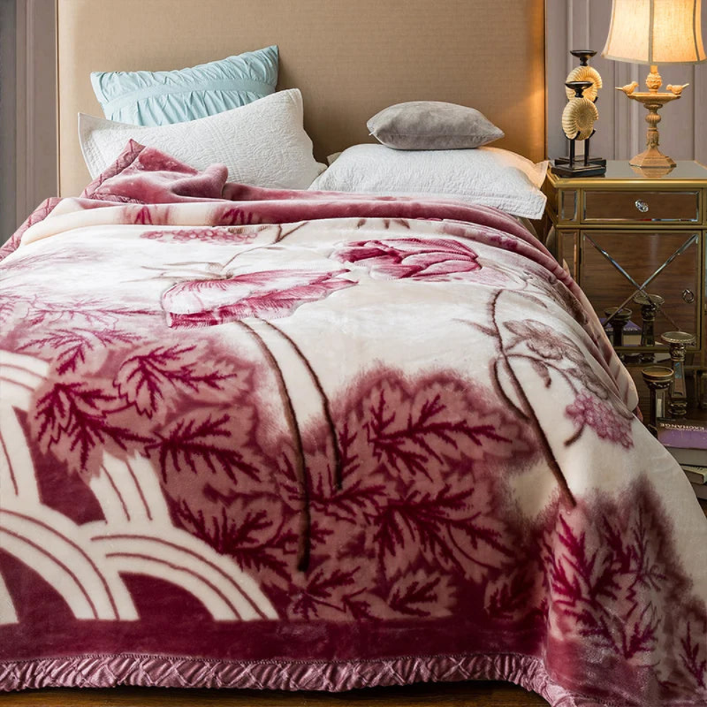 Cosycombe™ Fluffy Double-Layer Quilted Weighted Blanket for the Bedroom