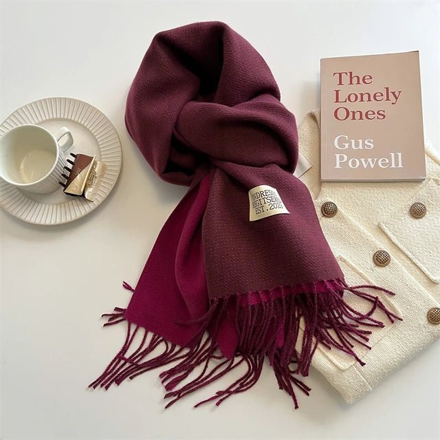 Cosycombe™ 100% Wool Winter Scarf – Super Soft and Warm for Men and Women