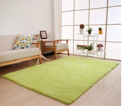 Cosycombe Fluffy shaggy rug with anti-slip back
