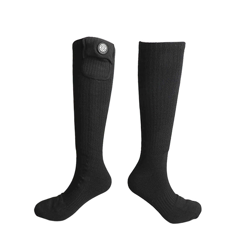 Cosycombe™ Washable Rechargeable Heated Ski Socks in Soft Cotton