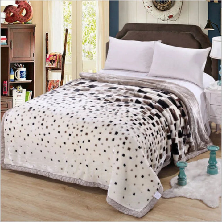 Cosycombe™ Fluffy Double-Layer Quilted Weighted Blanket for the Bedroom