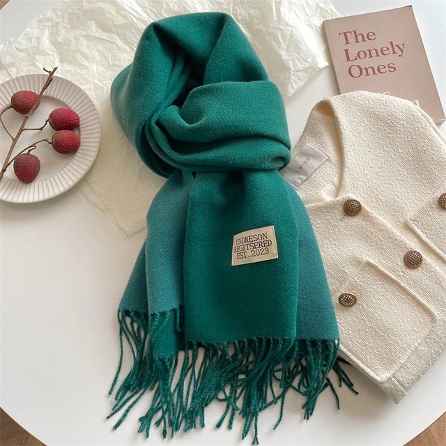 Cosycombe™ 100% Wool Winter Scarf – Super Soft and Warm for Men and Women