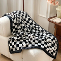 Cosycombe™ Soft Flannel Plaid Throw, Warm Cosy Blanket in Two Styles
