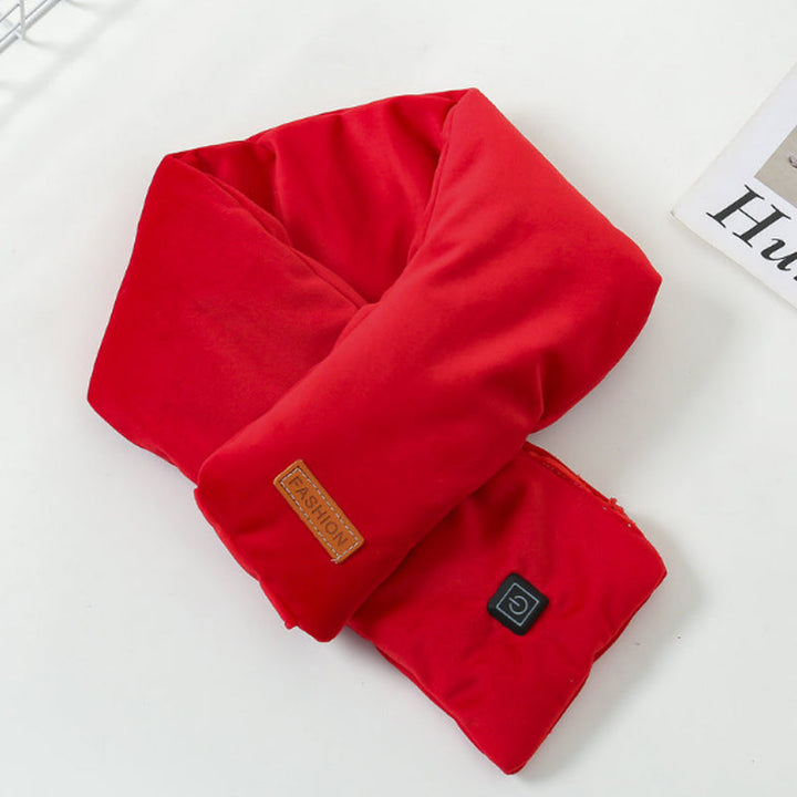 Cosycombe™ USB Heated Velvet Scarf with 3 Heat Levels up to 52°C