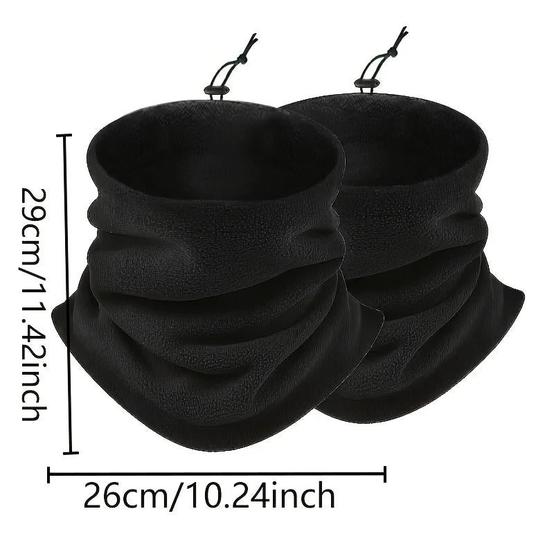 Cosycombe™ Fleece Balaclava Neck Warmer with Plush Lining and Toggle