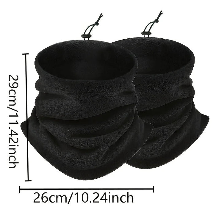 Cosycombe™ Fleece Balaclava Neck Warmer with Plush Lining and Toggle