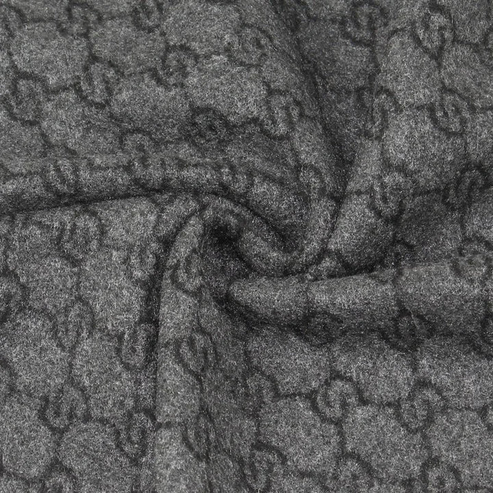 Cosycombe™ Cashmere-Feel Winter Scarf with Letter Print and Fringed Edges