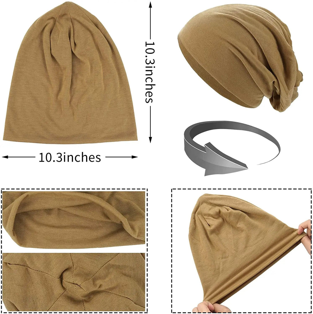 Cosycombe™ Slouchy Beanie Hat with Breathable Stretch Knit