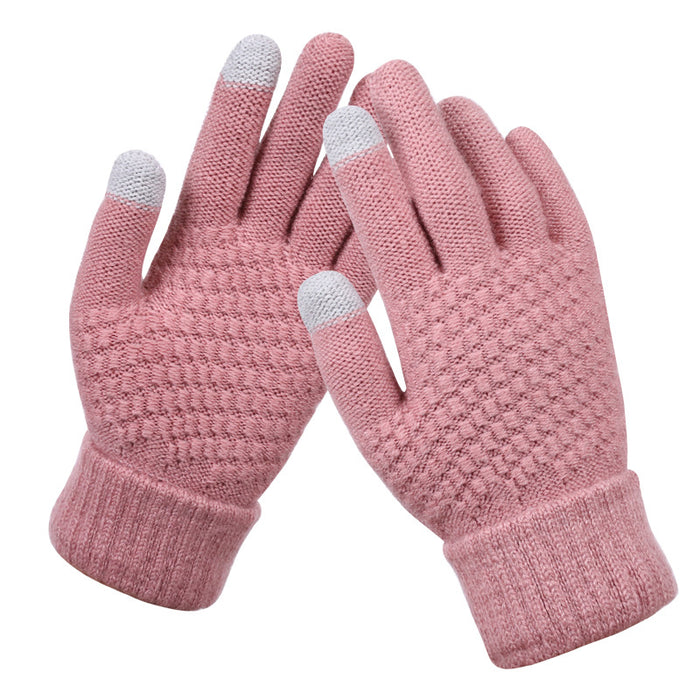Cosycombe Textured Knit Touchscreen Gloves for Everyone