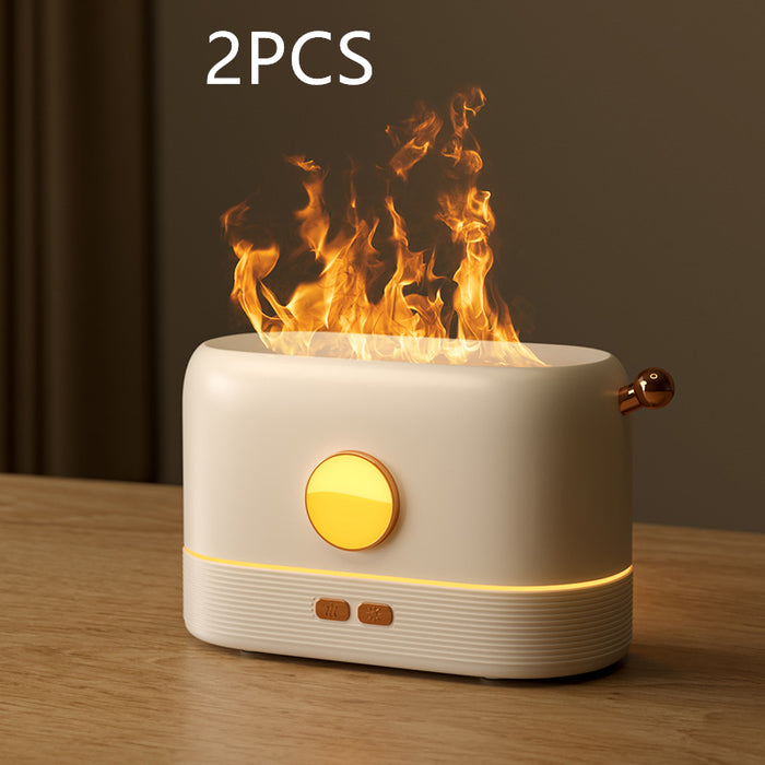 Cosycombe USB flame humidifier for the desk with 200 ml water tank