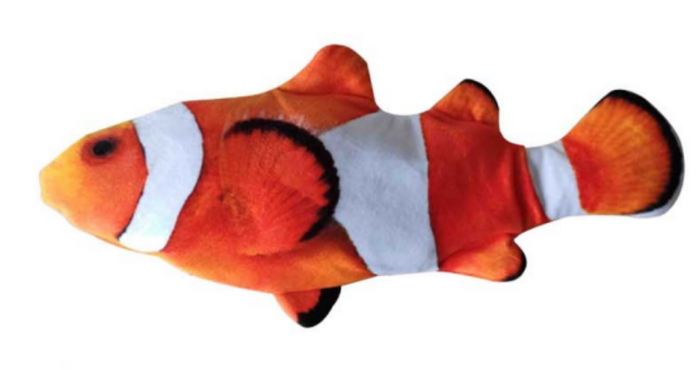 Cosycombe Flopping fish cat toy that wiggles at a touch