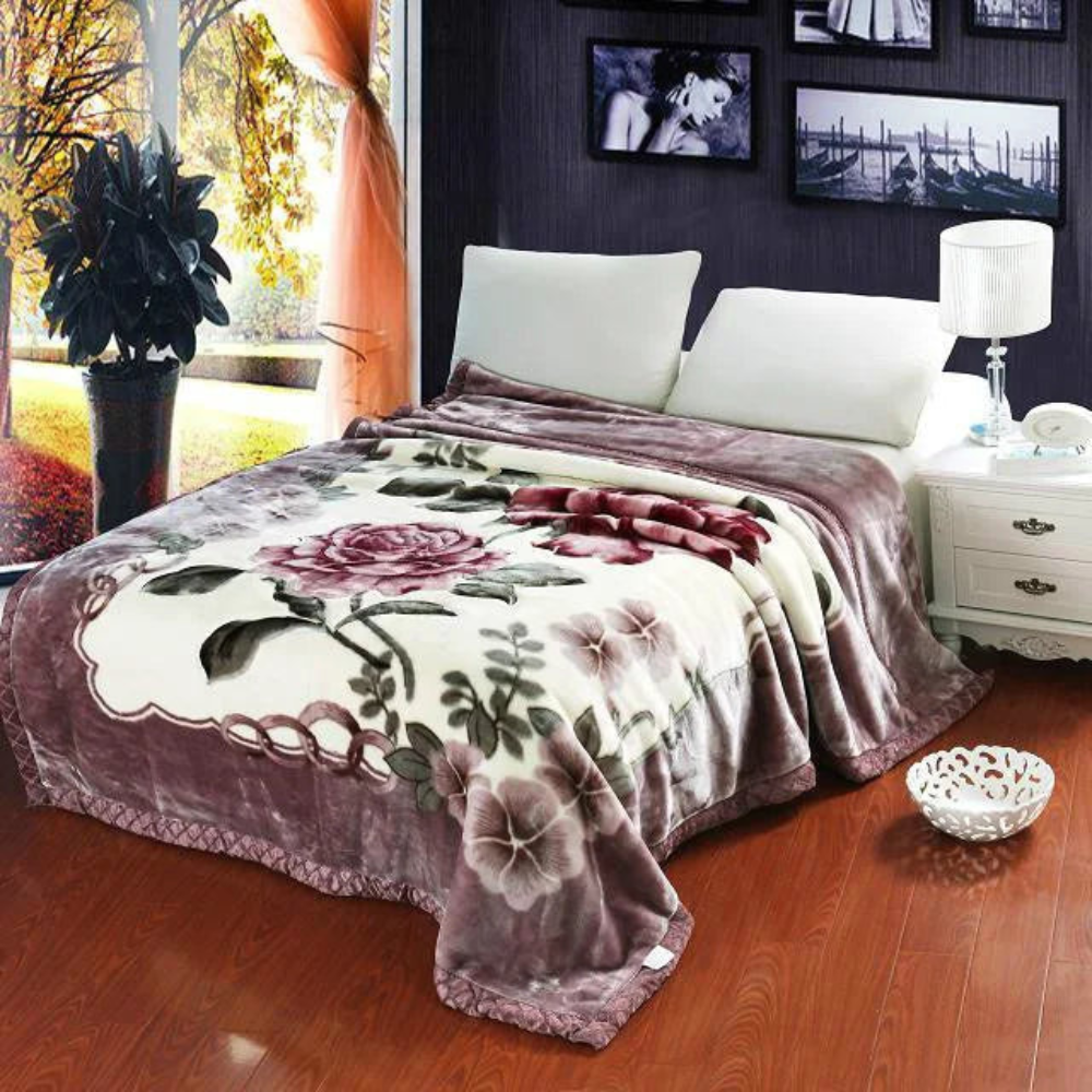 Cosycombe™ Fluffy Double-Layer Quilted Weighted Blanket for the Bedroom