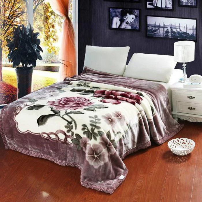 Cosycombe™ Fluffy Double-Layer Quilted Weighted Blanket for the Bedroom