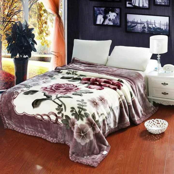 Cosycombe™ Fluffy Double-Layer Quilted Weighted Blanket for the Bedroom