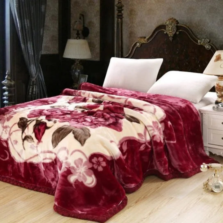Cosycombe™ Fluffy Double-Layer Quilted Weighted Blanket for the Bedroom