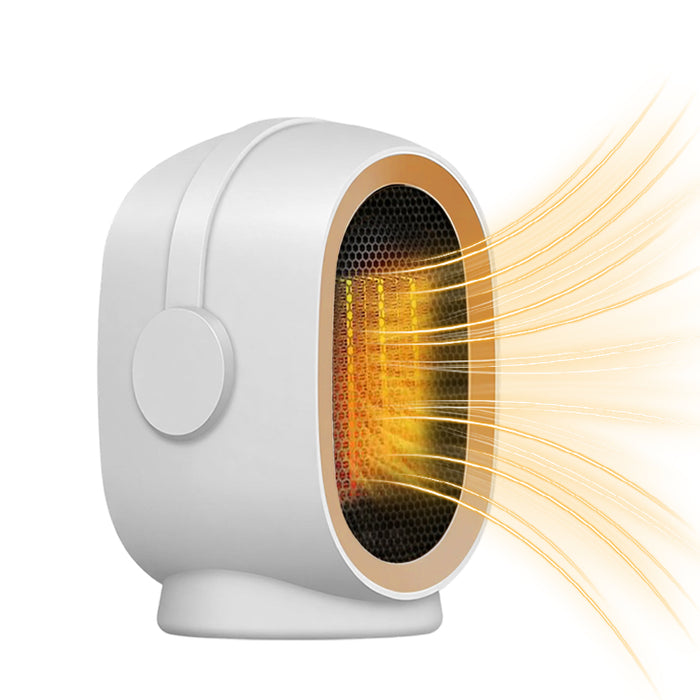 Cosycombe Compact Ceramic Fan Heater with Tip-Over Shut-Off