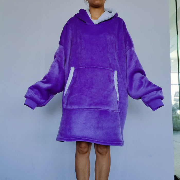 Cosycombe Oversized Blanket Hoodie with Sherpa Fleece Lining