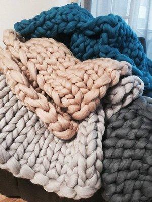 Cosycombe™ Chunky Knit Blanket in Soft Microfibre, Twelve Colours