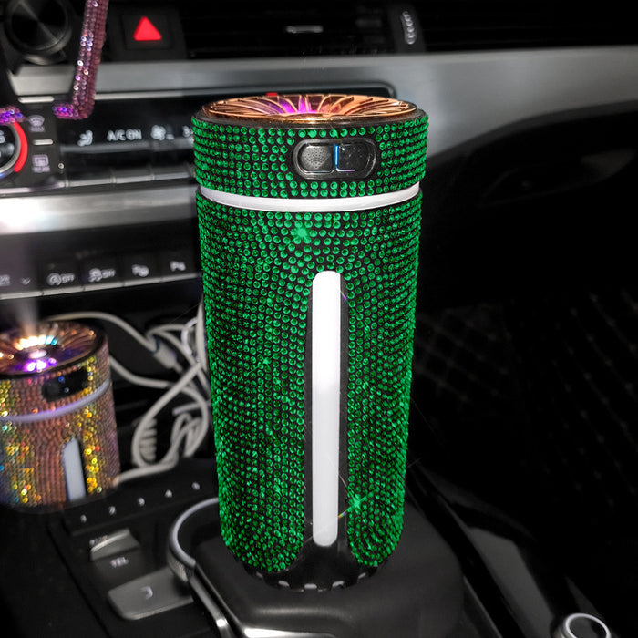 Cosycombe Rhinestone car diffuser with colour mood light