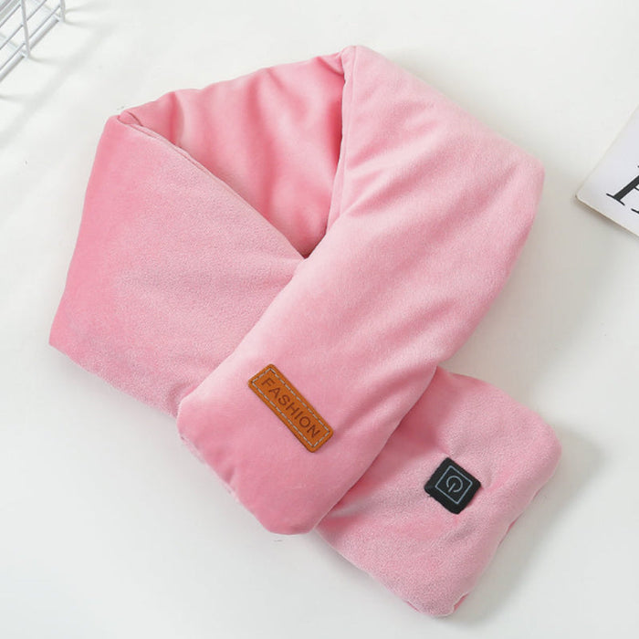 Cosycombe™ USB Heated Velvet Scarf with 3 Heat Levels up to 52°C