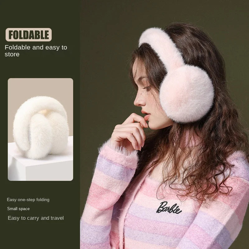 Cosycombe™ Plush Foldable Earmuffs That Stay Put on Windy Days