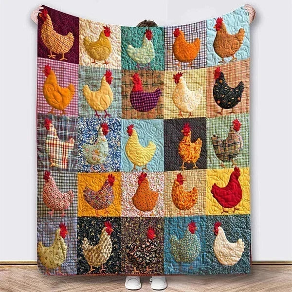 Cosycombe™ Reversible Flannel Throw with Nine Sleeping Cats Print