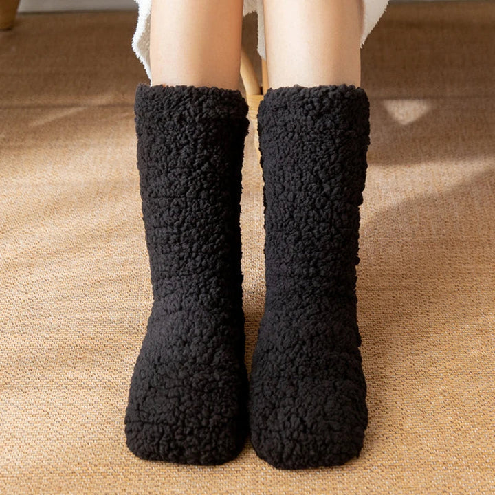 Cosycombe™ Thick Plush Fleece Bed Socks for Cosy Nights at Home