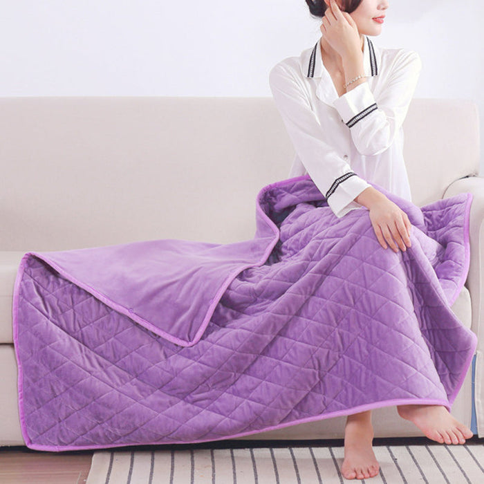 Cosycombe™ Portable USB Heated Blanket with Power Bank Pocket