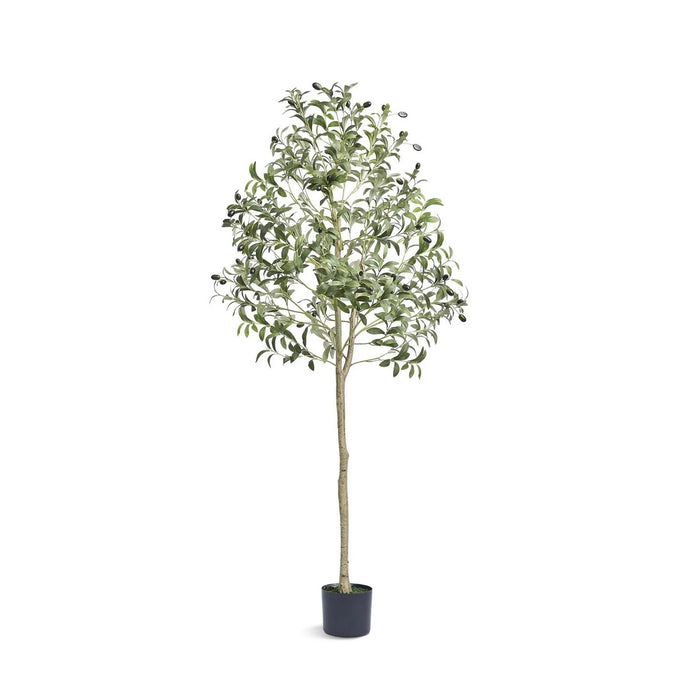 Cosycombe Artificial Olive Tree in Pot, 155 cm with Bendable Branches