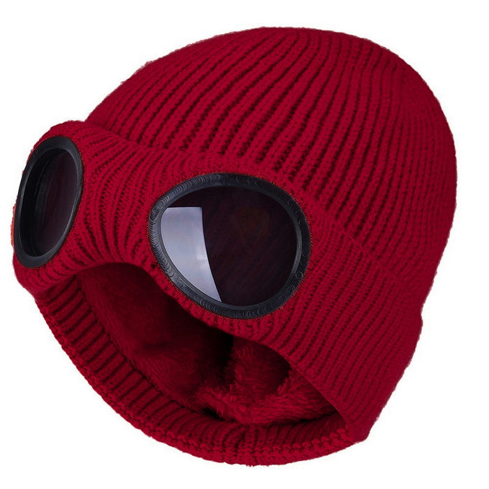 Cosycombe Fleece Lined Beanie with Flip Up Goggles