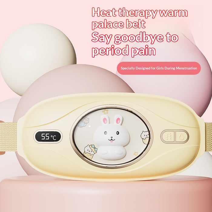 Cosycombe Cordless Warming Belly Belt with Bunny Face and Vibration