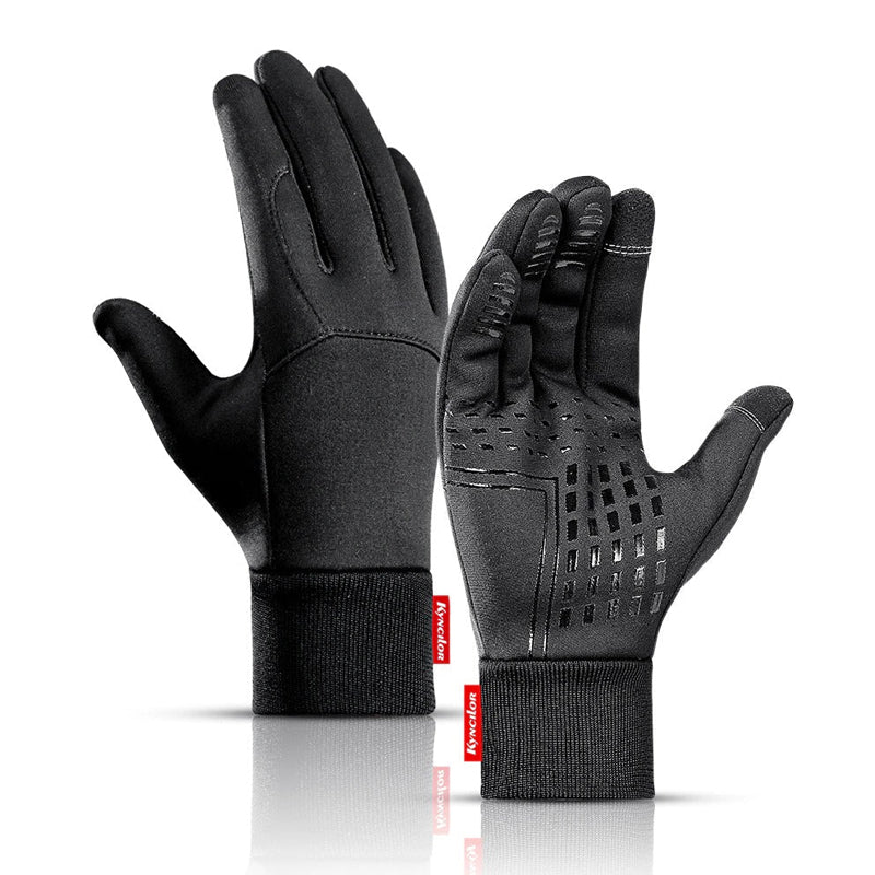 Cosycombe™ Water-Repellent Thermal Gloves with Fleece Lining and Grip