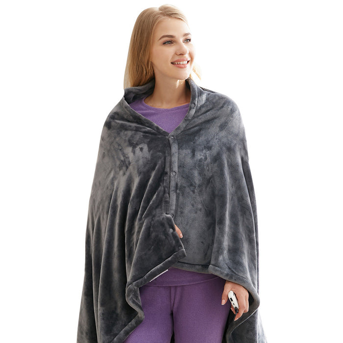 Cosycombe USB heated blanket with power bank, 150 x 85 cm fleece