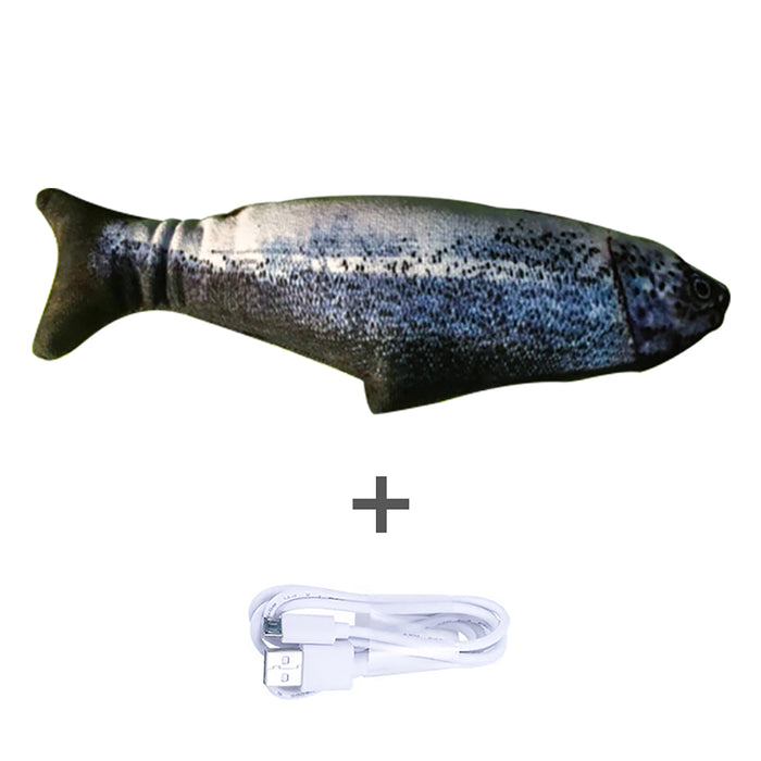 Cosycombe Flopping fish cat toy that wiggles at a touch