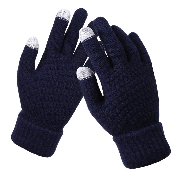 Cosycombe Textured Knit Touchscreen Gloves for Everyone